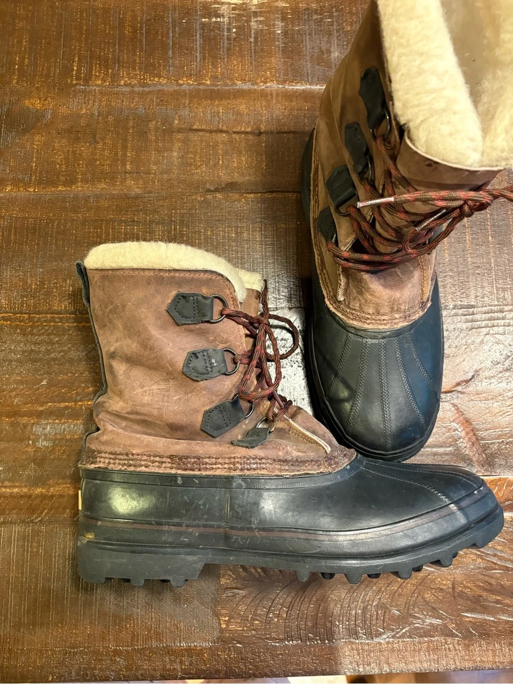 Men’s Sorel Brown and Black Snow Boots size 13